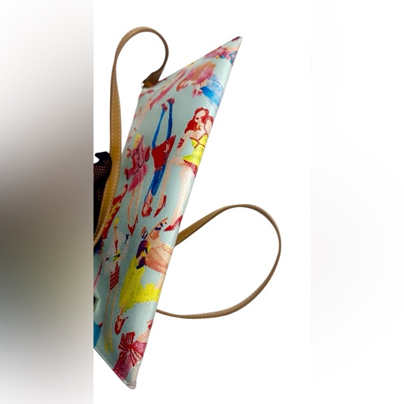 Sydney Love Rare Leather Shoulder Bag.. Hard to Find. 11.5” x 6” Vintage!! - Picture 5 of 7